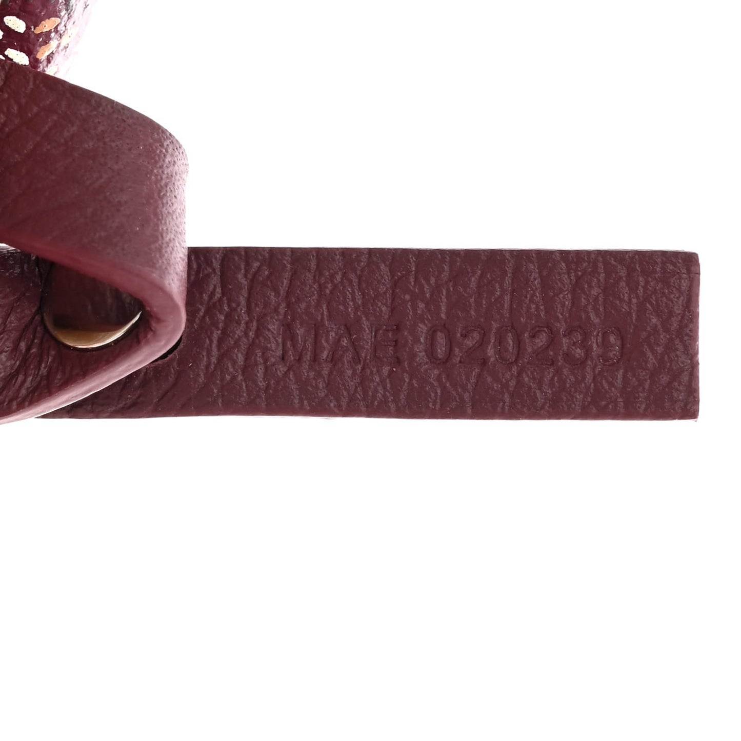 Goyardine Boheme Hobo Burgundy