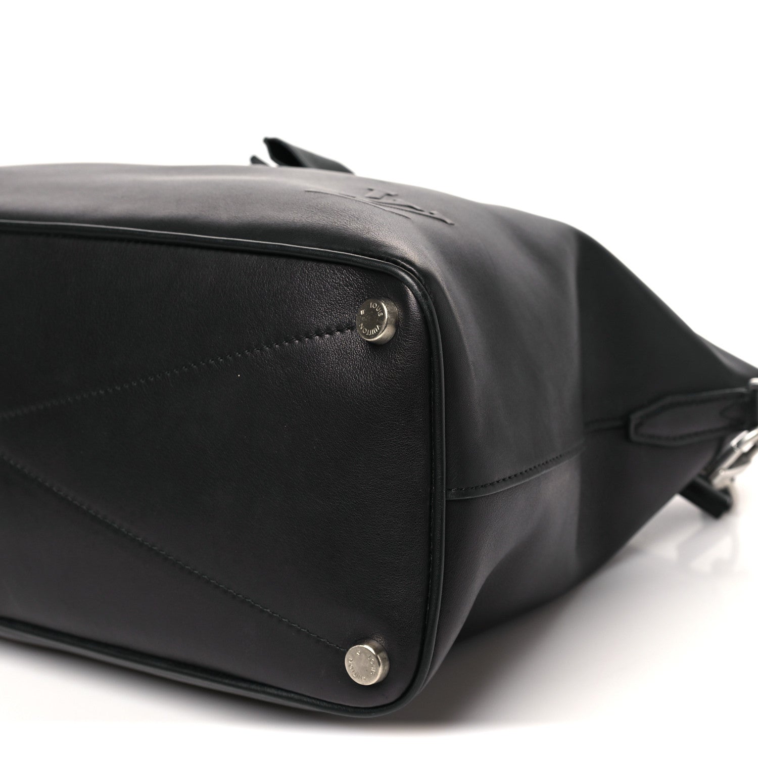 Louis Vuitton Smooth Millesime Calfskin Lockit MM Black 9 of 9