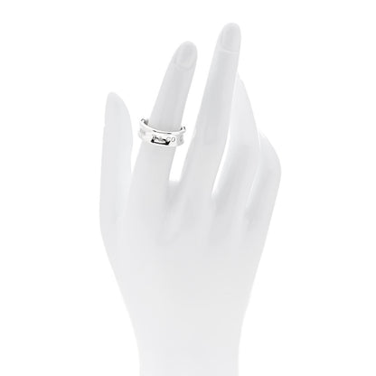 Tiffany Sterling Silver 1837 Band Ring 52 6 2 of 5