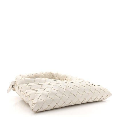 Bottega Veneta Calfskin Intrecciato Mini Hop White 4 of 10