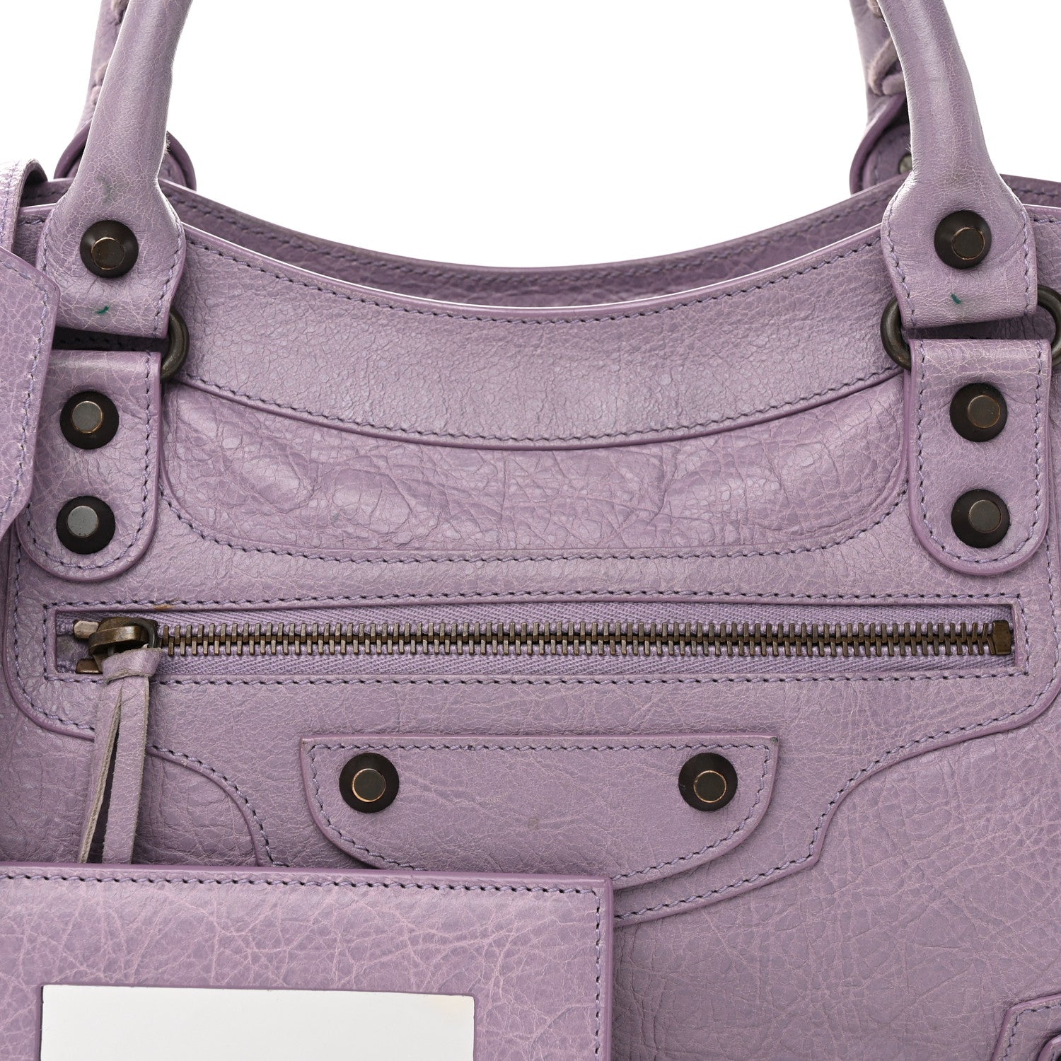 Balenciaga Agneau Classic Hardware Velo Glycine 8 of 10