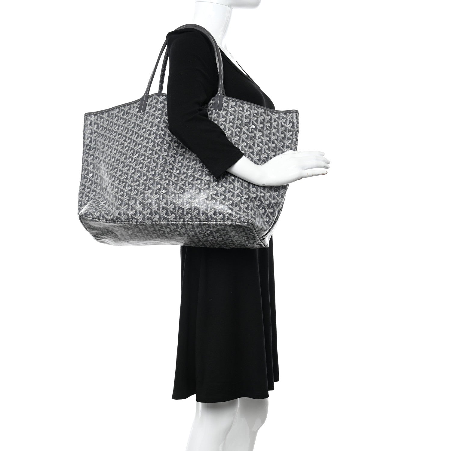 Goyard Goyardine Saint Louis GM Grey 2 of 10