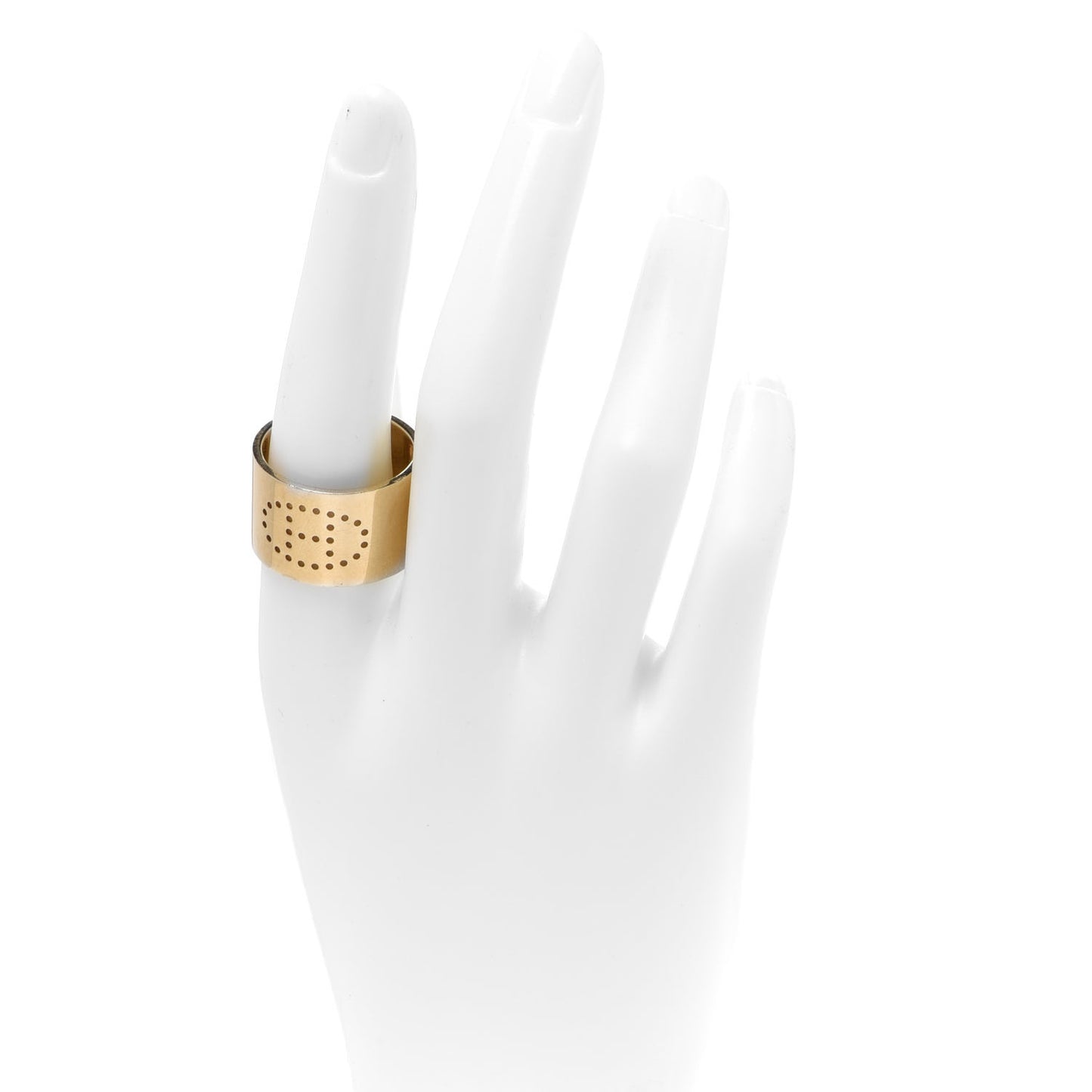 Permabrass Evelyne Scarf Ring