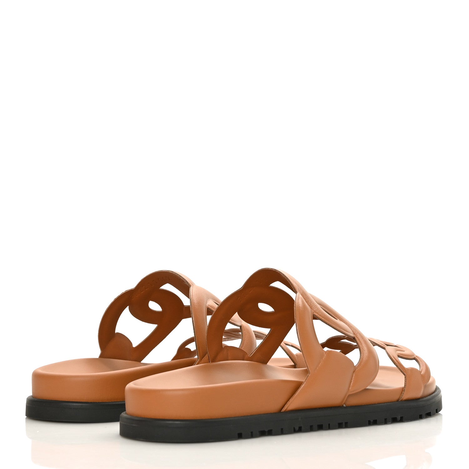 Hermes Nappa Extra Sandals 36 Naturel 4 of 9