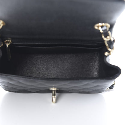 Chanel Caviar Quilted Mini Square Flap Black 5 of 10