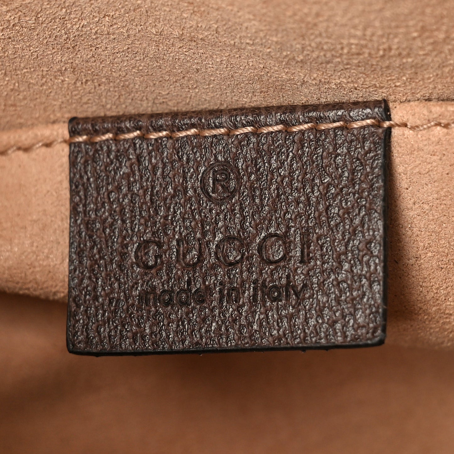 GG Supreme Monogram Web Mini Ophidia Shoulder Bag Brown