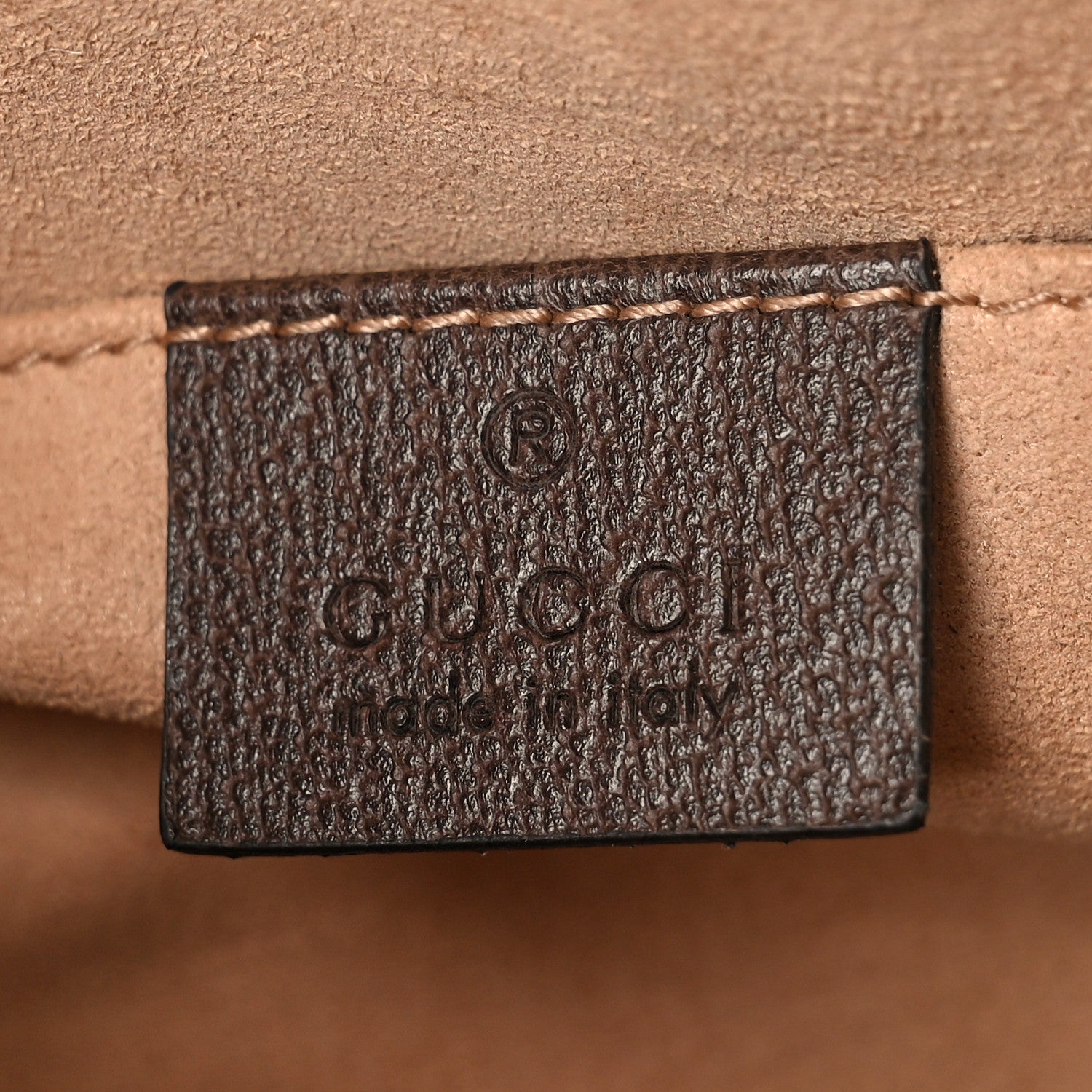 Gucci GG Supreme Monogram Web Mini Ophidia Shoulder Bag Brown 5 of 9