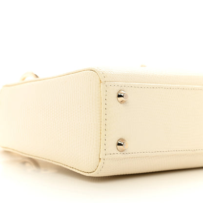 Christian Dior Lizard Mini Lady Dior White 9 of 11