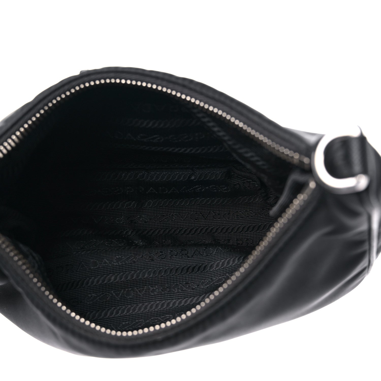 Prada Nylon Re-Edition 2005 Shoulder Bag Black 5 of 10