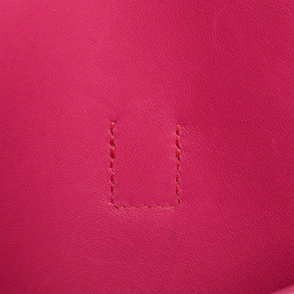 Hermes Chèvre Jige Mini 20 Clutch Fuchsia 18 of 19