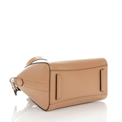 Givenchy Shiny Lord Calfskin Mini Antigona Dark Beige 4 of 7
