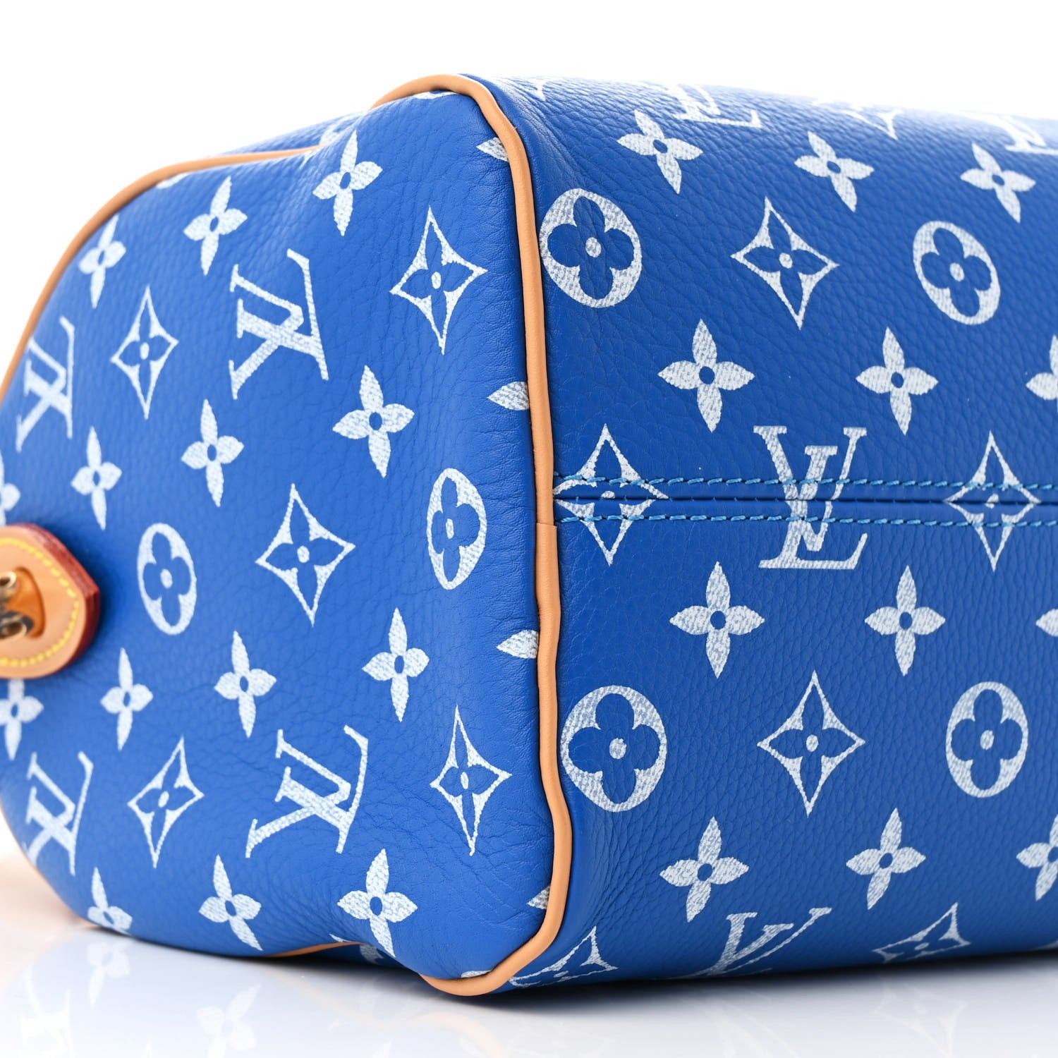 Louis Vuitton Calfskin Monogram Speedy P9 Bandouliere 25 Blue 11 of 13