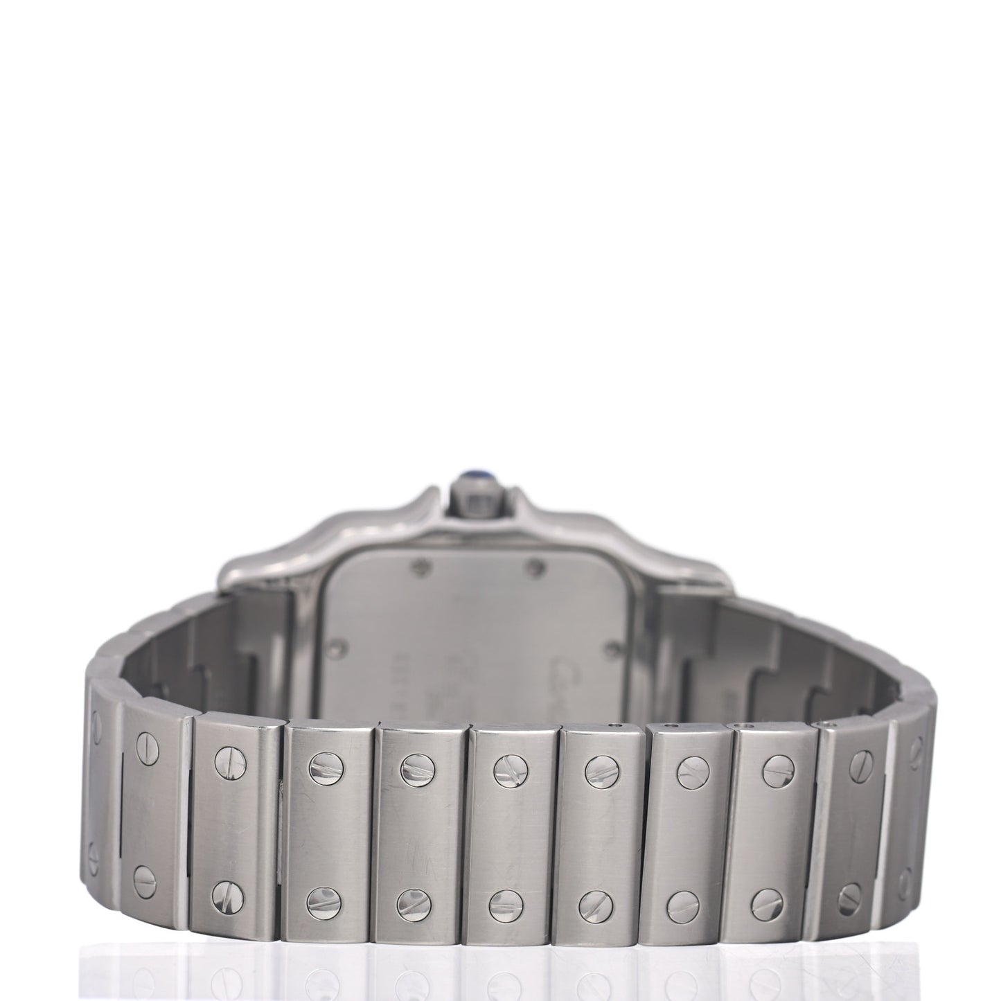 Stainless Steel 29mm Santos De Cartier Galbee Quartz Watch