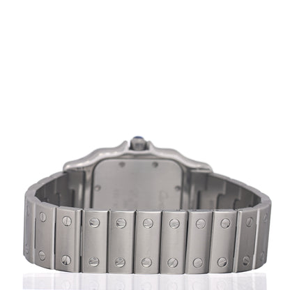 Cartier Stainless Steel 29mm Santos De Cartier Galbee Quartz Watch 3 of 4