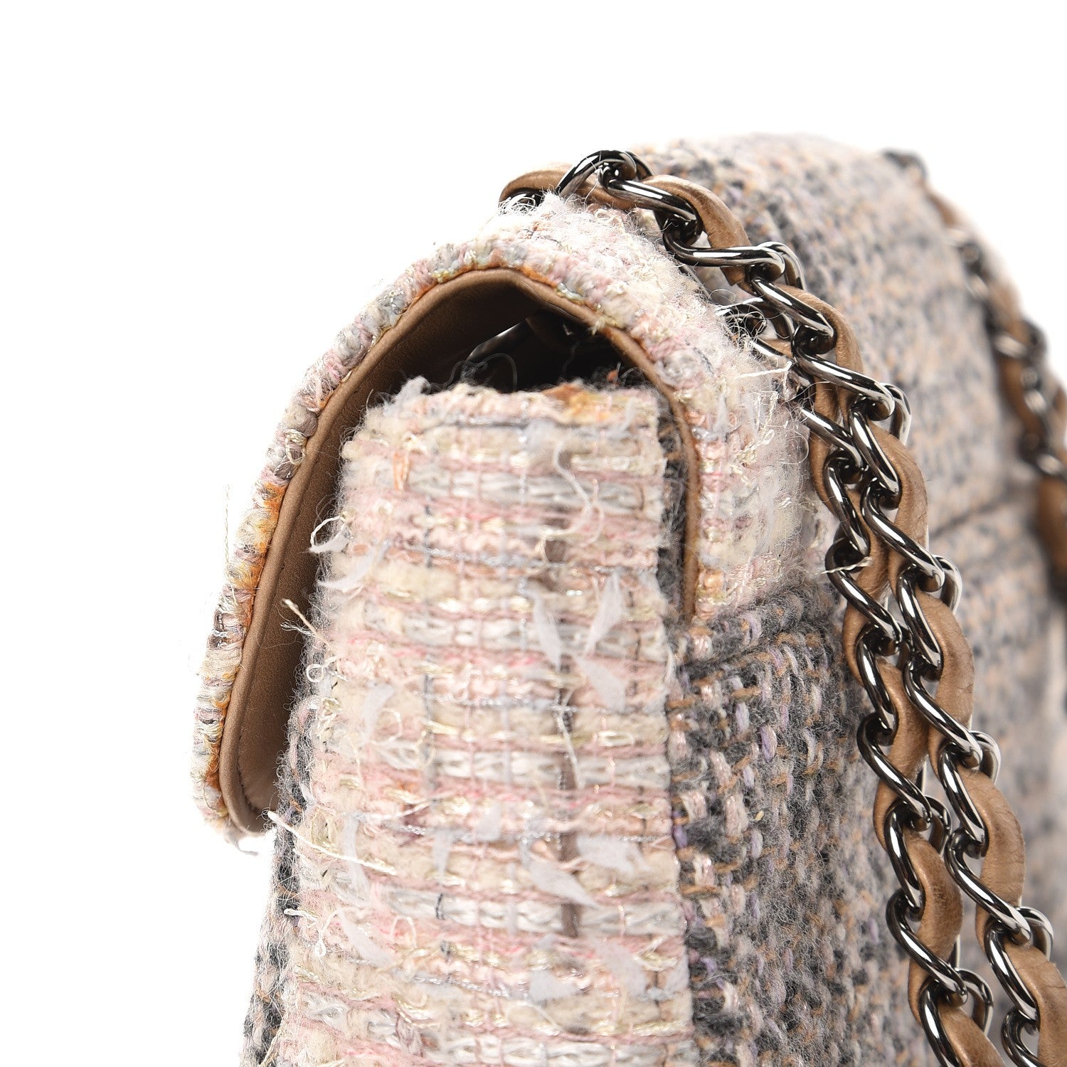 Chanel Tweed Small Fantasy Flap Grey 9 of 10