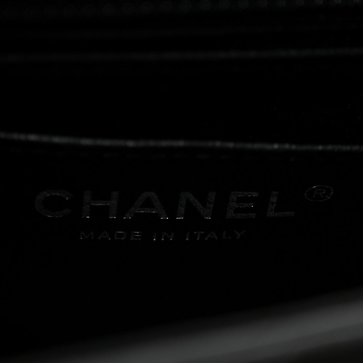 Chanel Lambskin Quilted Mini Square Flap Black 6 of 13