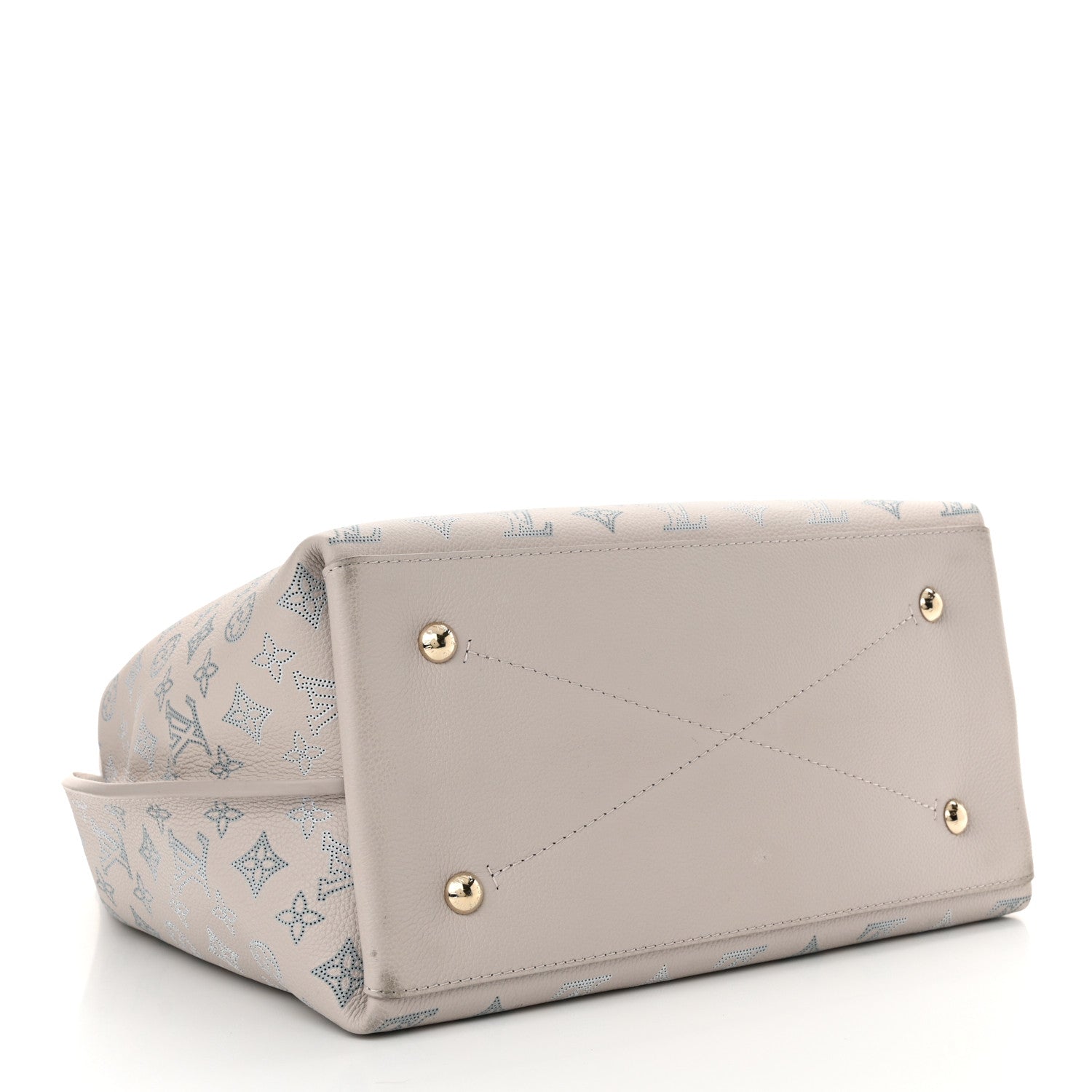 Louis Vuitton Mahina Carmel Hobo PM Brume Gray 4 of 11