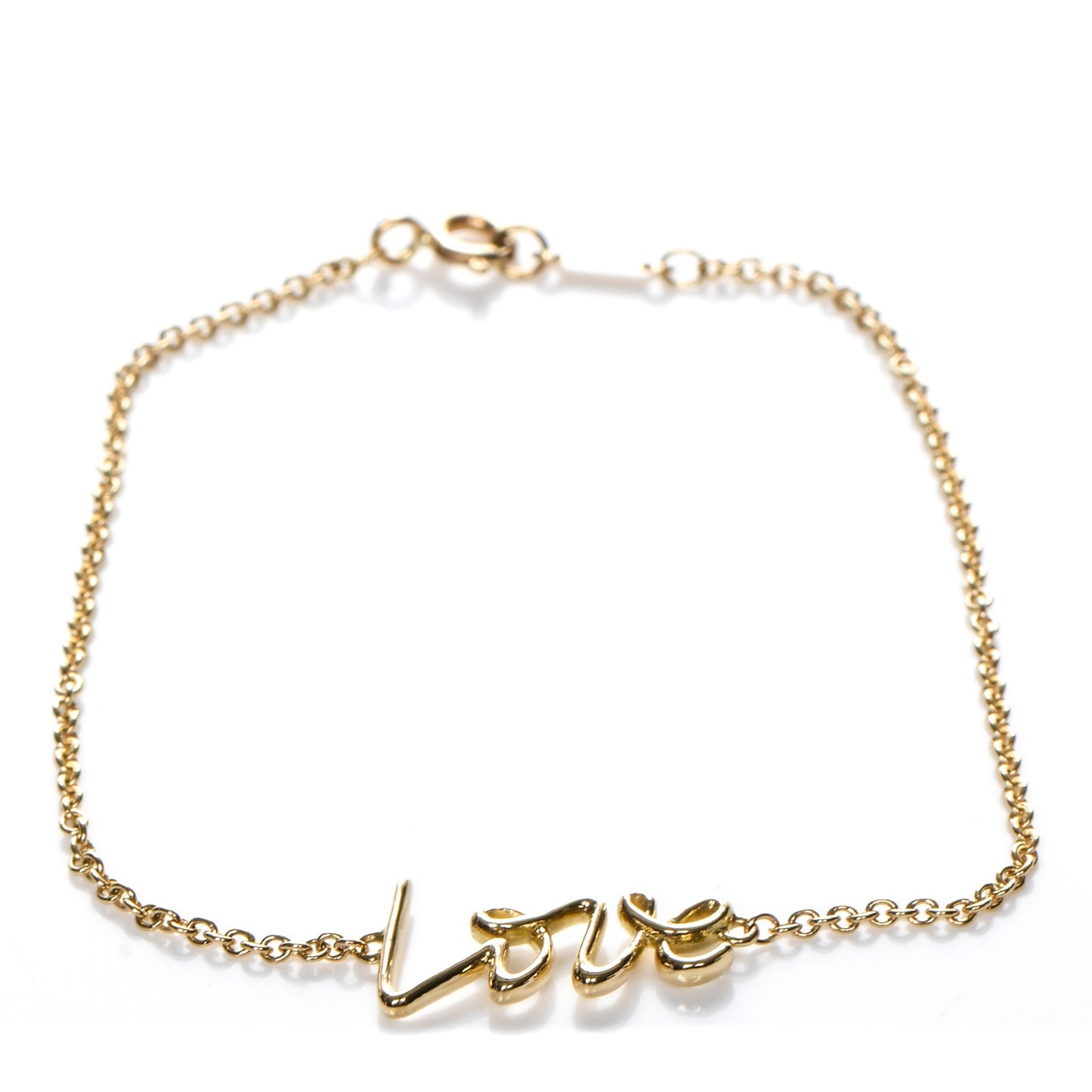 18K Yellow Gold Paloma Picasso Graffiti Love Bracelet