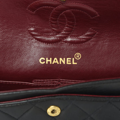 Chanel Lambskin Quilted Small Double Flap Black 7 of 16