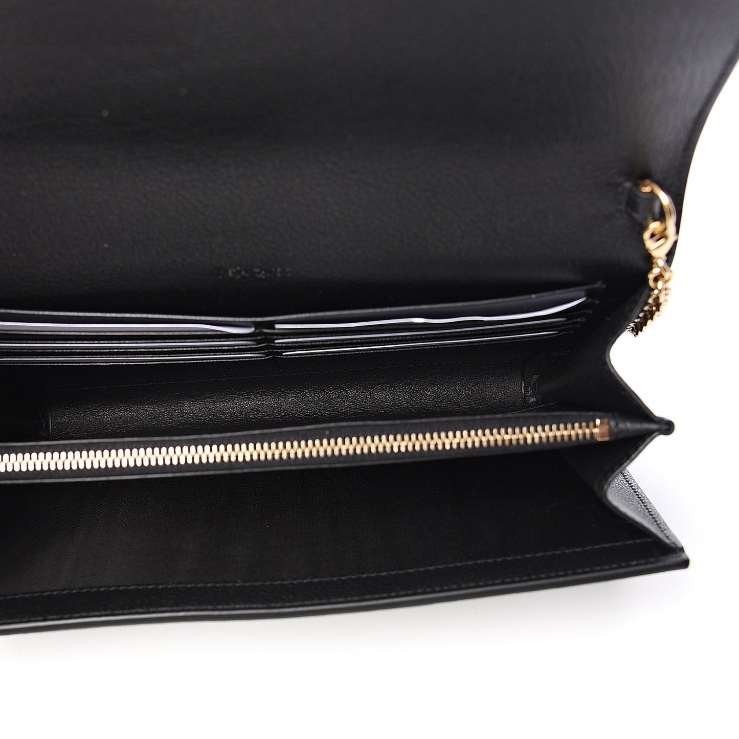 Calfskin Monogram Belle de Jour Chain Clutch Black