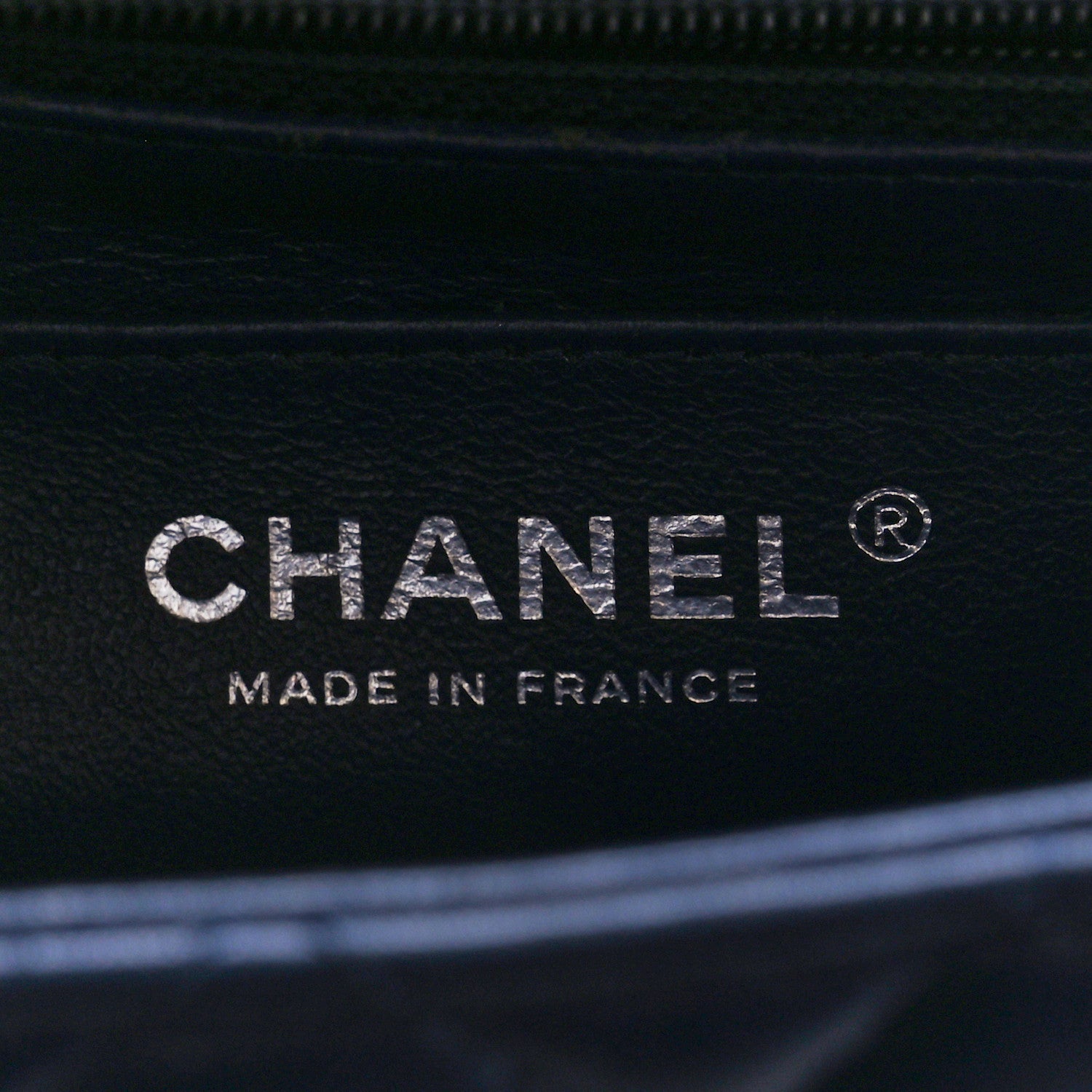 Chanel Lambskin Quilted Mini Square Flap Navy 7 of 11