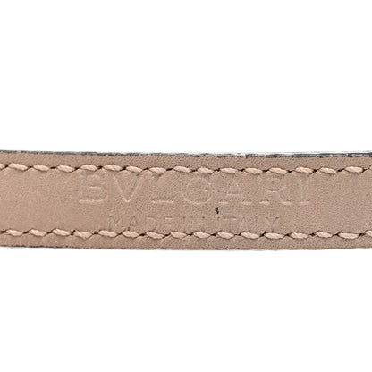 Bulgari Metallic Calfskin Serpenti Forever Double Coil Bracelet S Antique Bronze 4 of 6