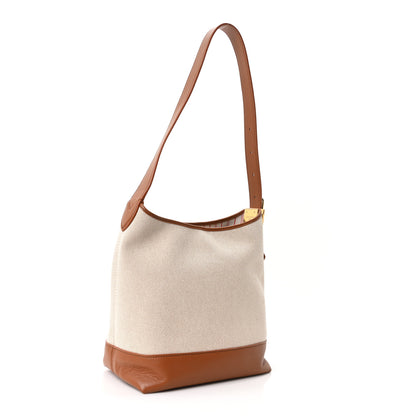 Louis Vuitton Canvas Calfskin Low Key Hobo PM Ecru Cognac 4 of 9