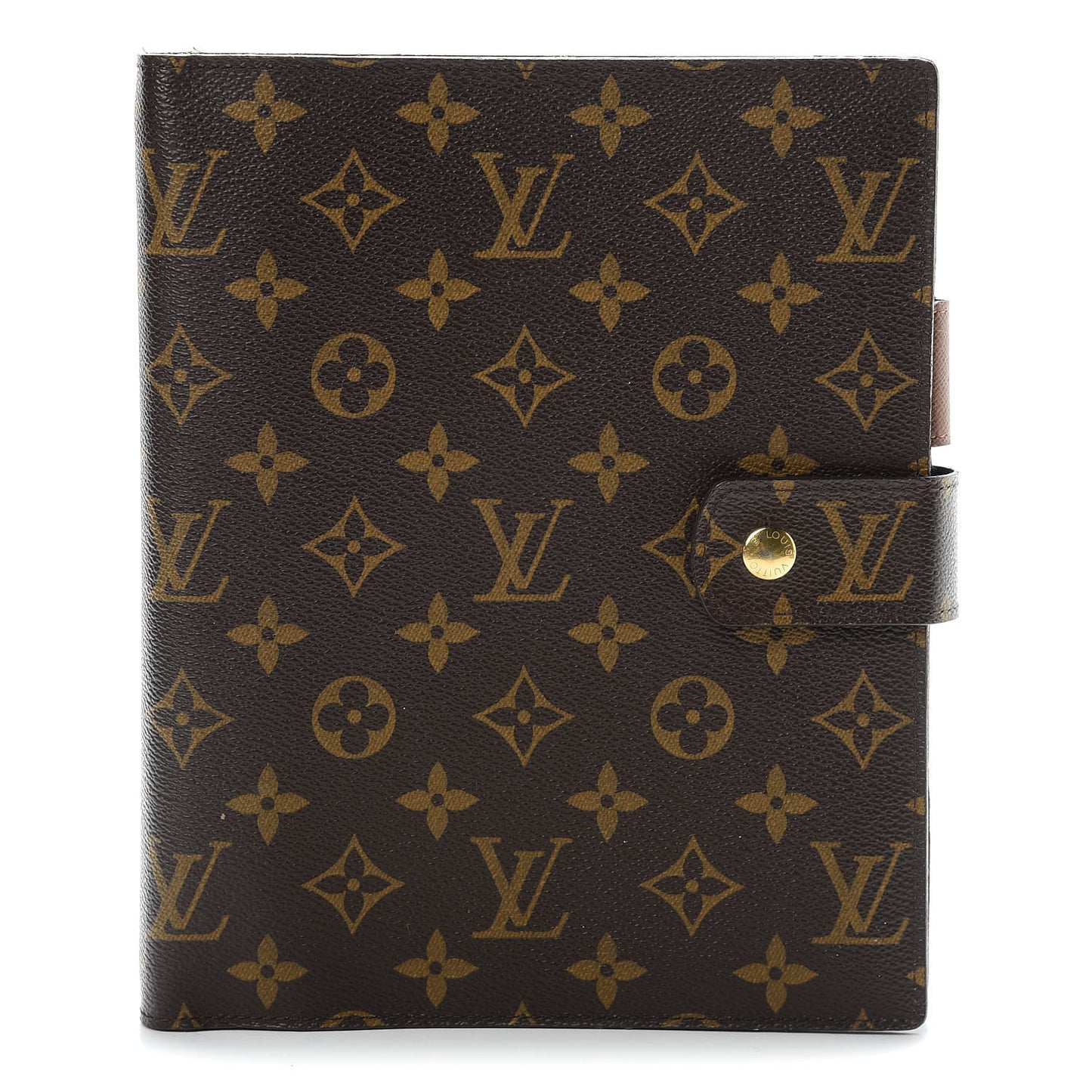 Monogram Large Ring Agenda Cover