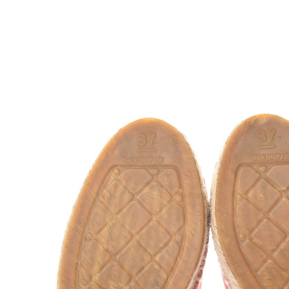 Chanel Suede CC Espadrilles 37 Pink 8 of 11