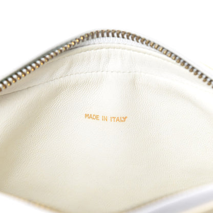 Chanel Patent Calfskin Quilted CC Tassel Camera Case White 7 of 11