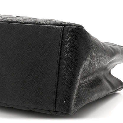 Chanel Caviar Quilted Grand Shopping Tote GST Black 10 of 10