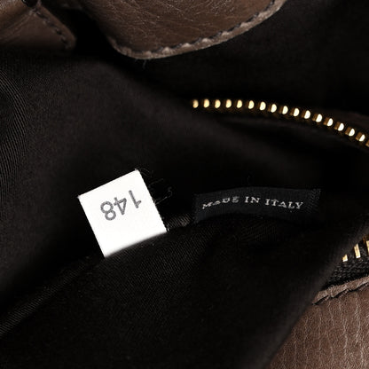 Miu Miu Vitello Lux Gathered Tote Juta 6 of 16
