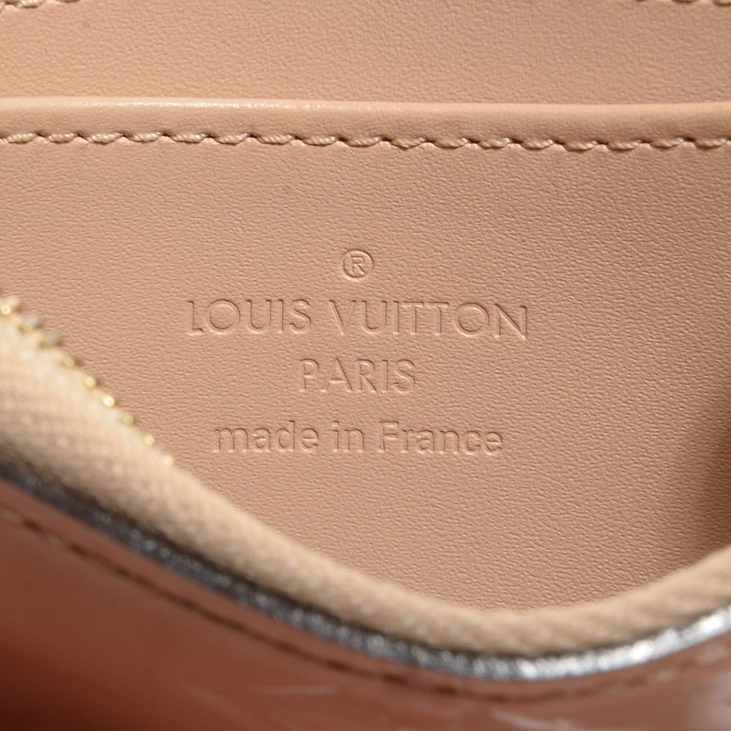 Louis Vuitton Vernis Zippy Coin Purse Wallet Dune 7 of 8