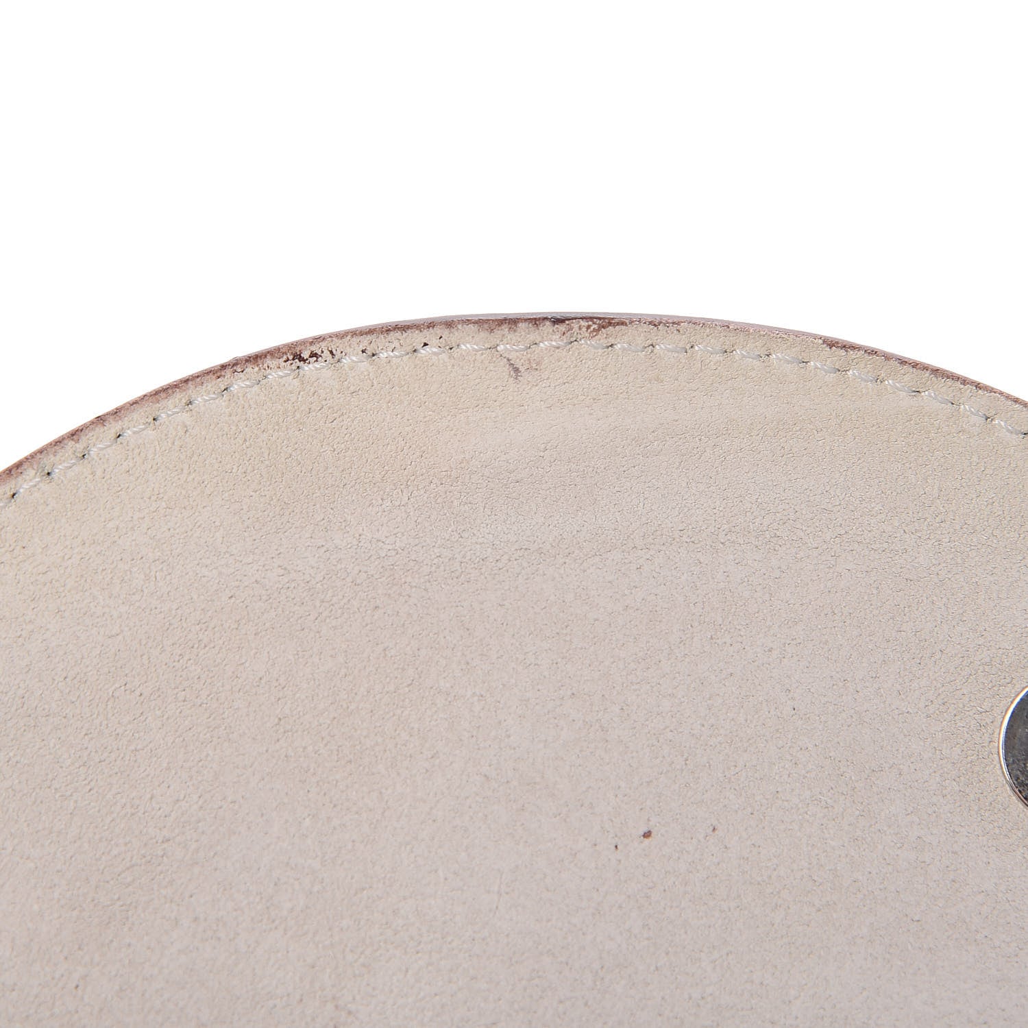 Christian Dior Calfskin Saddle Bag White 8 of 16