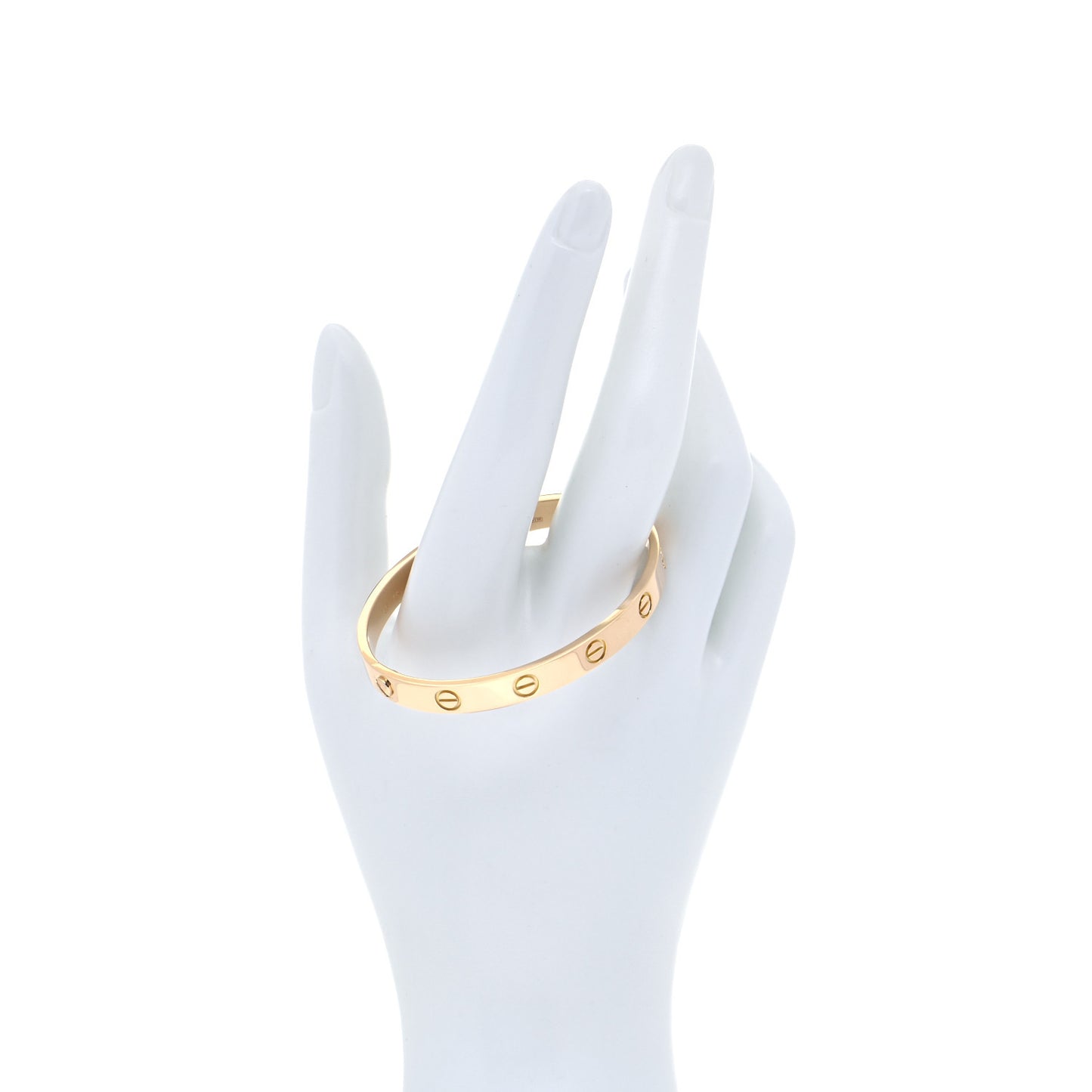 18K Yellow Gold LOVE Bracelet 16
