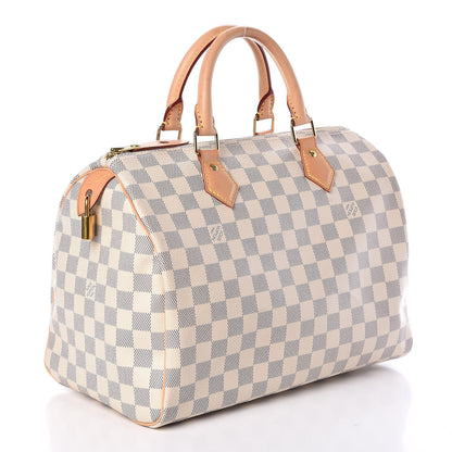 Louis Vuitton Damier Azur Speedy 30 4 of 11