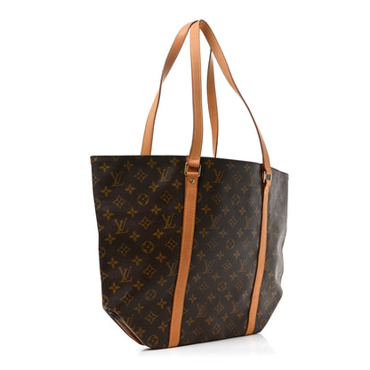 Louis Vuitton Monogram Sac Shopping Tote 3 of 9