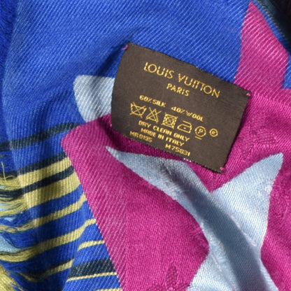 Louis Vuitton Silk Wool Jungle Fever Shawl 2 of 2