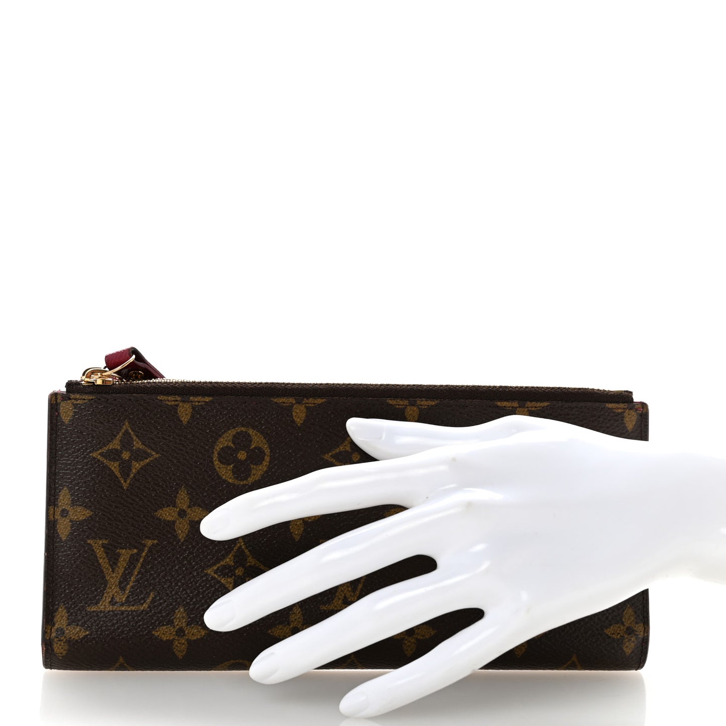 Monogram Adele Wallet Fuchsia