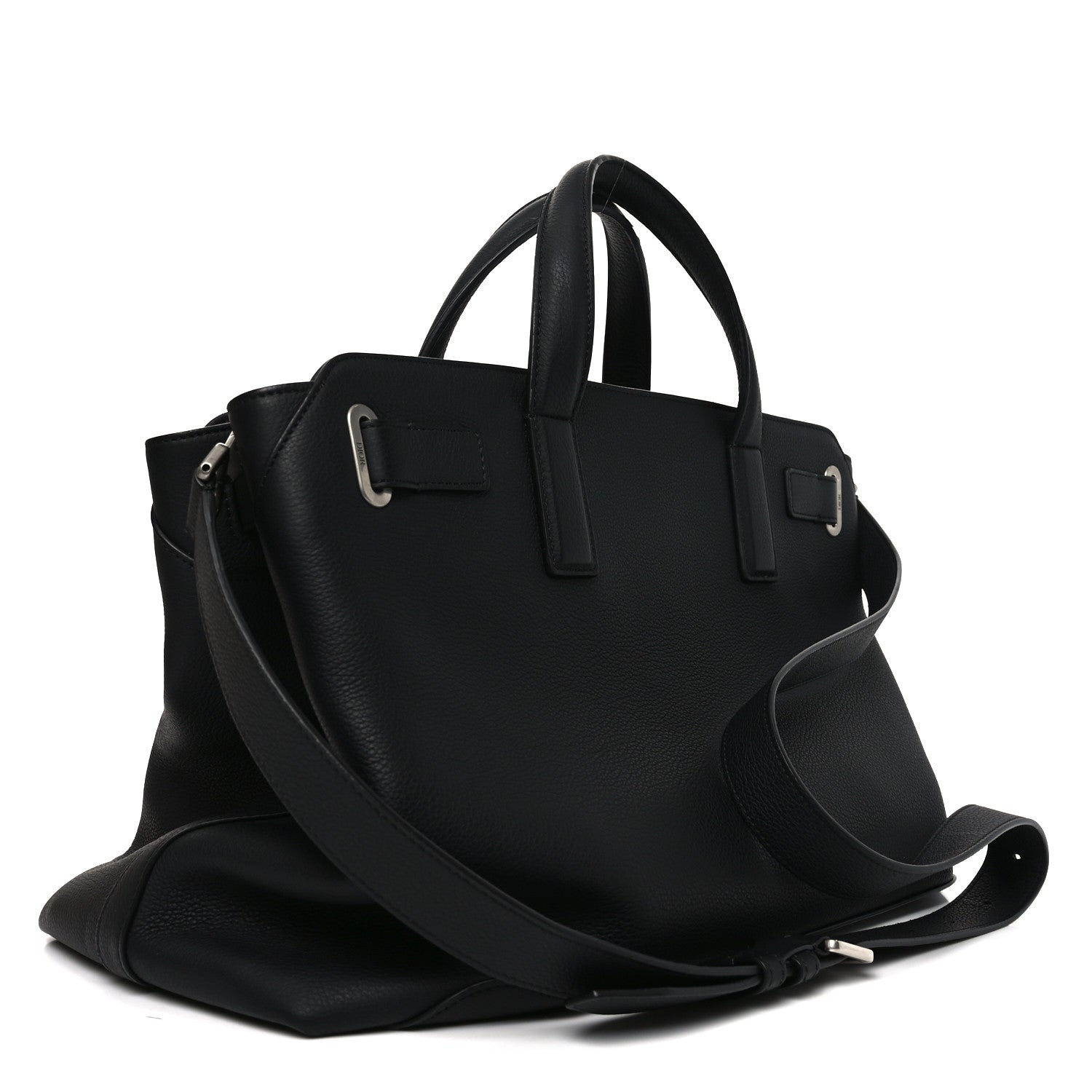 Christian Dior Icons Calfskin Medium Normandie Tote Black 1833090