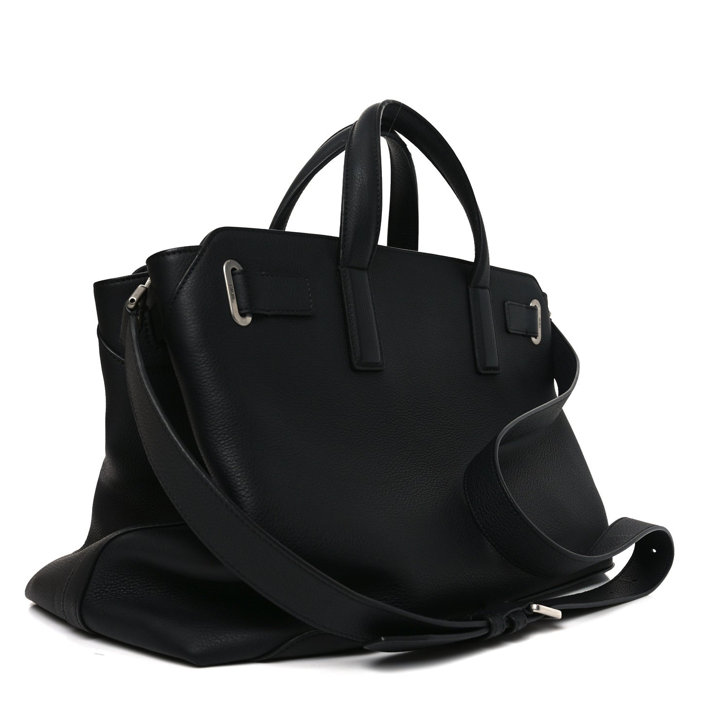 Icons Calfskin Medium Normandie Tote Black