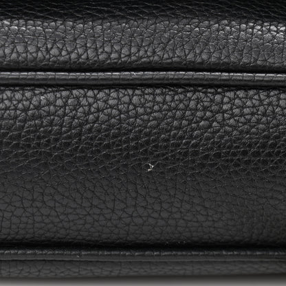 Gucci Pebbled Calfskin Medium Soho Flap Crossbody Black 10 of 11
