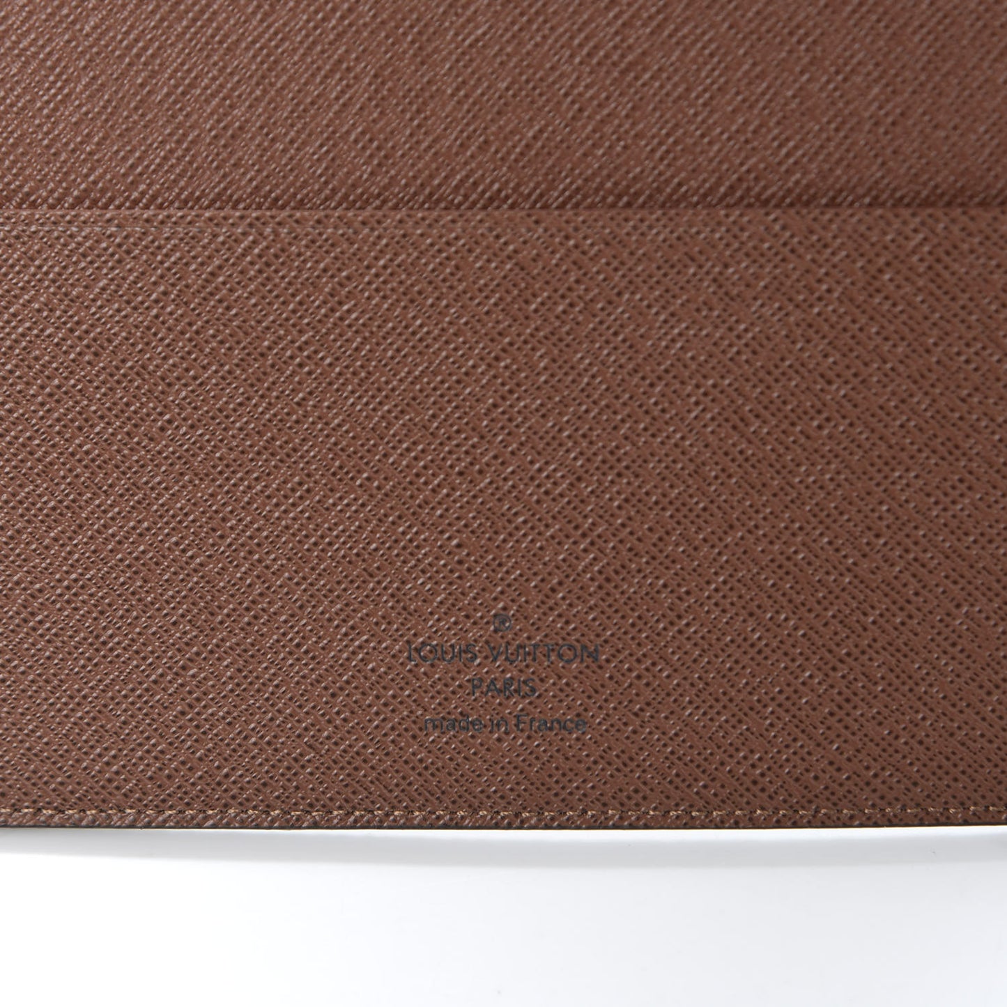 Monogram Desk Agenda Cover