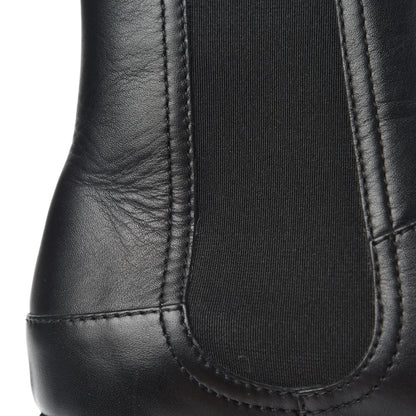 Chanel Calfskin Elastic Short Boots 38 Black 7 of 8