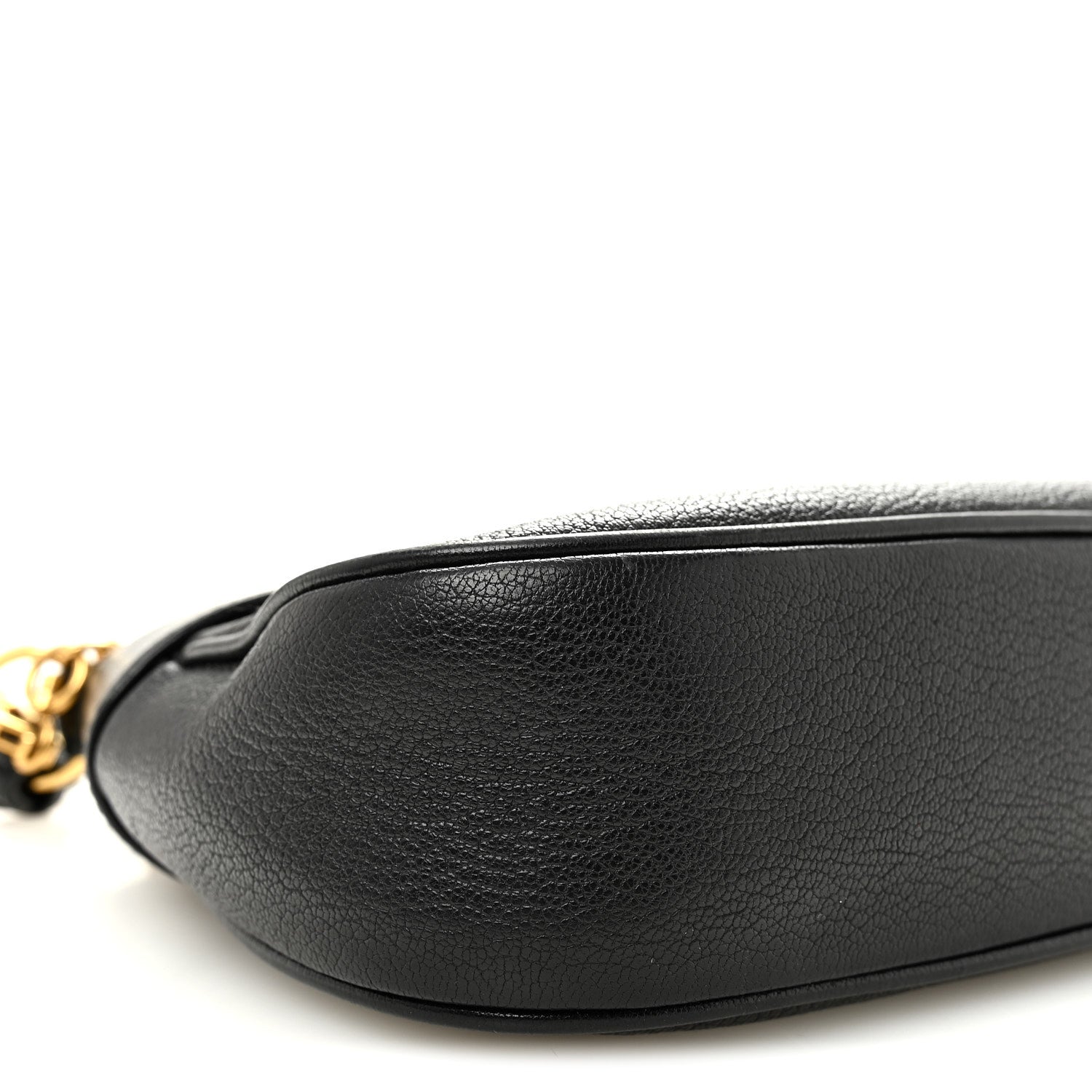 Gucci Goatskin Small Aphrodite Shoulder Bag Black 8 of 9