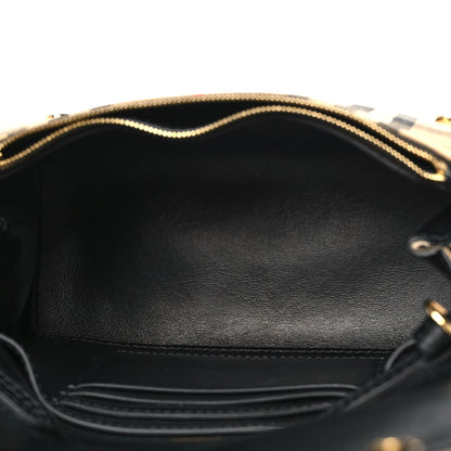Burberry Vintage Check Hackberry Crossbody Bag Archive Beige Black 4 of 8
