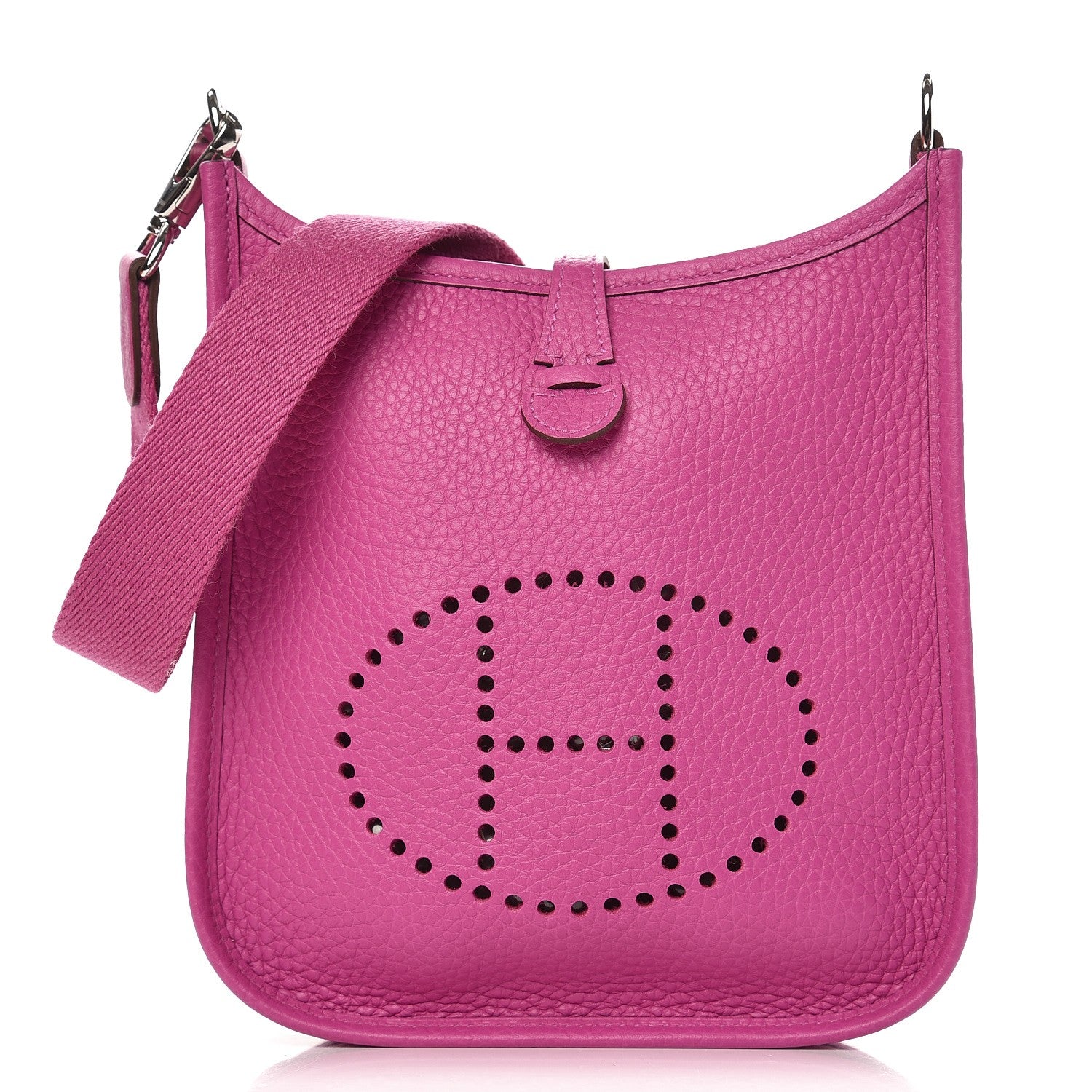 Hermes Taurillon Clemence Evelyne TPM Magnolia 1 of 9