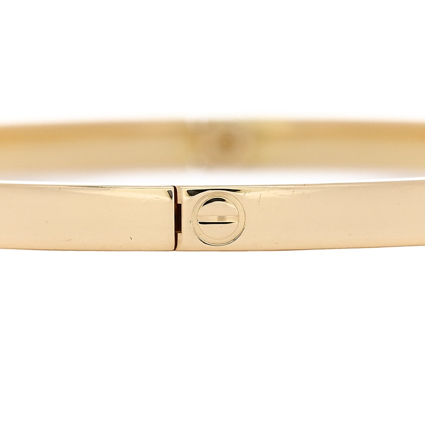 18K Yellow Gold Small LOVE Bracelet 18