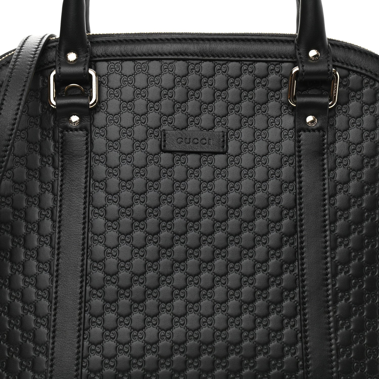 Gucci Microguccissima Medium Dome Bag Black 8 of 10