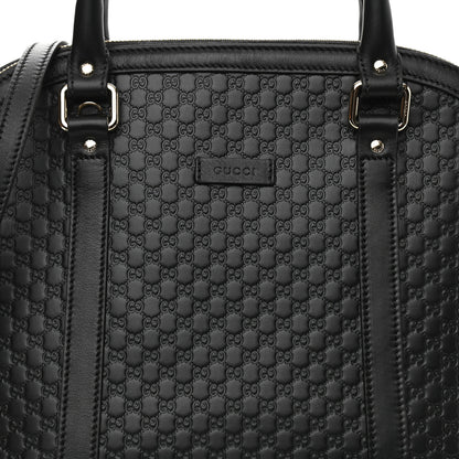 Gucci Microguccissima Medium Dome Bag Black 8 of 10